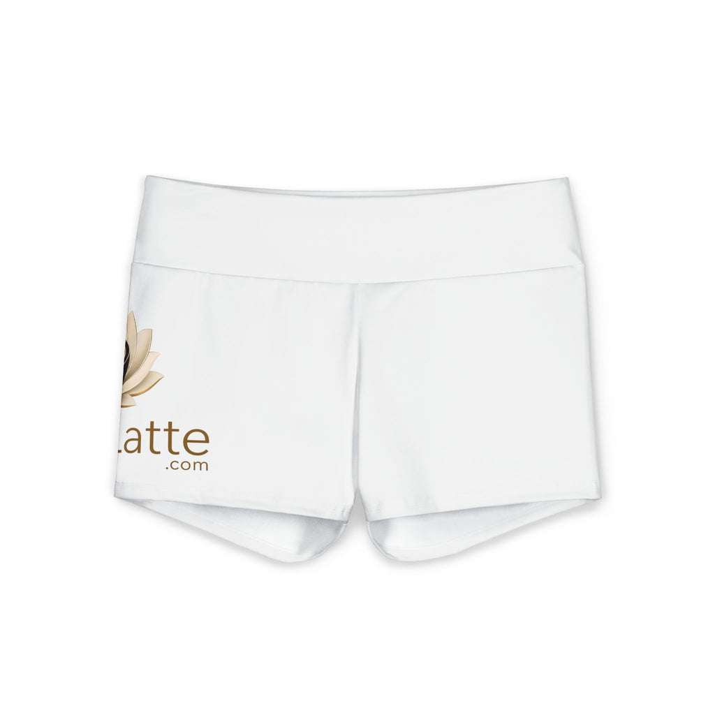 Women's Polyester Yoga Shorts (AOP)