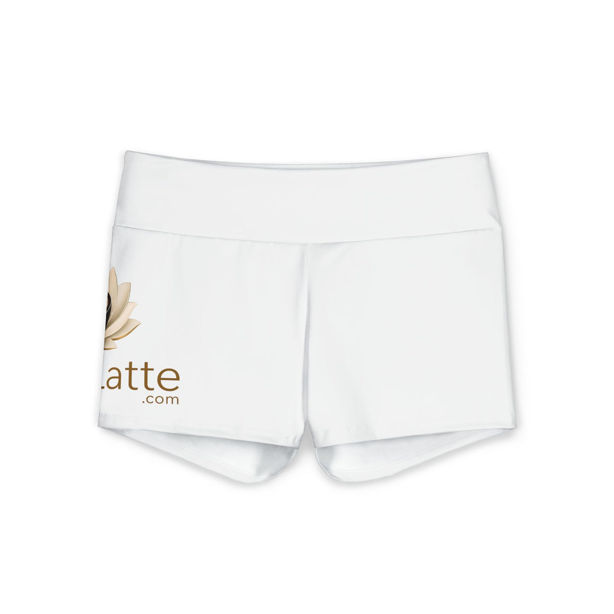 Women's Polyester Yoga Shorts (AOP)