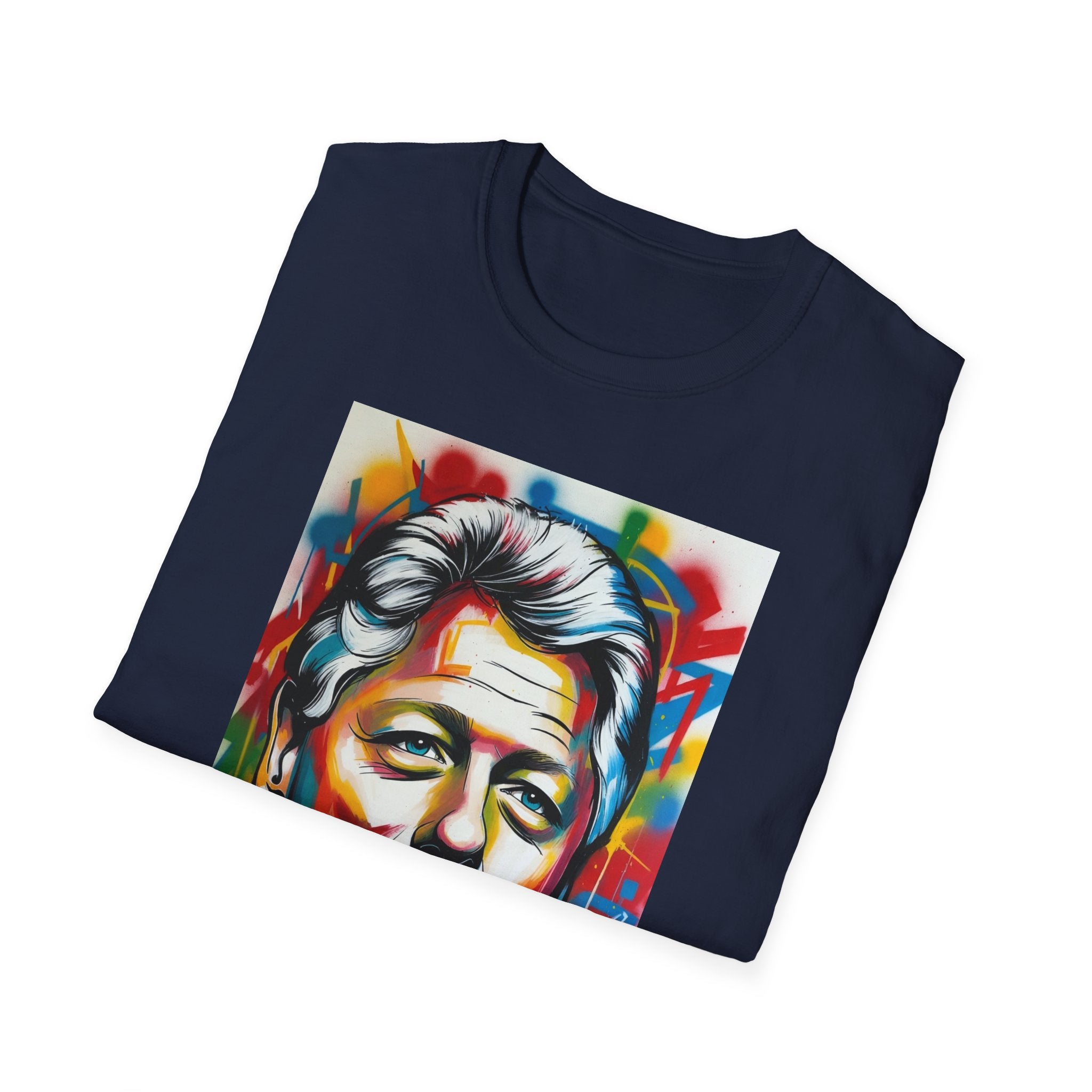 Artsy Clinton Portrait T-Shirt