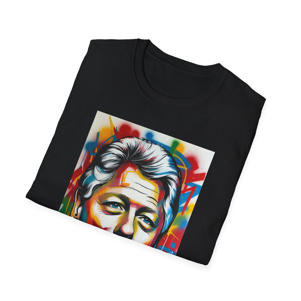 Artsy Clinton Portrait T-Shirt