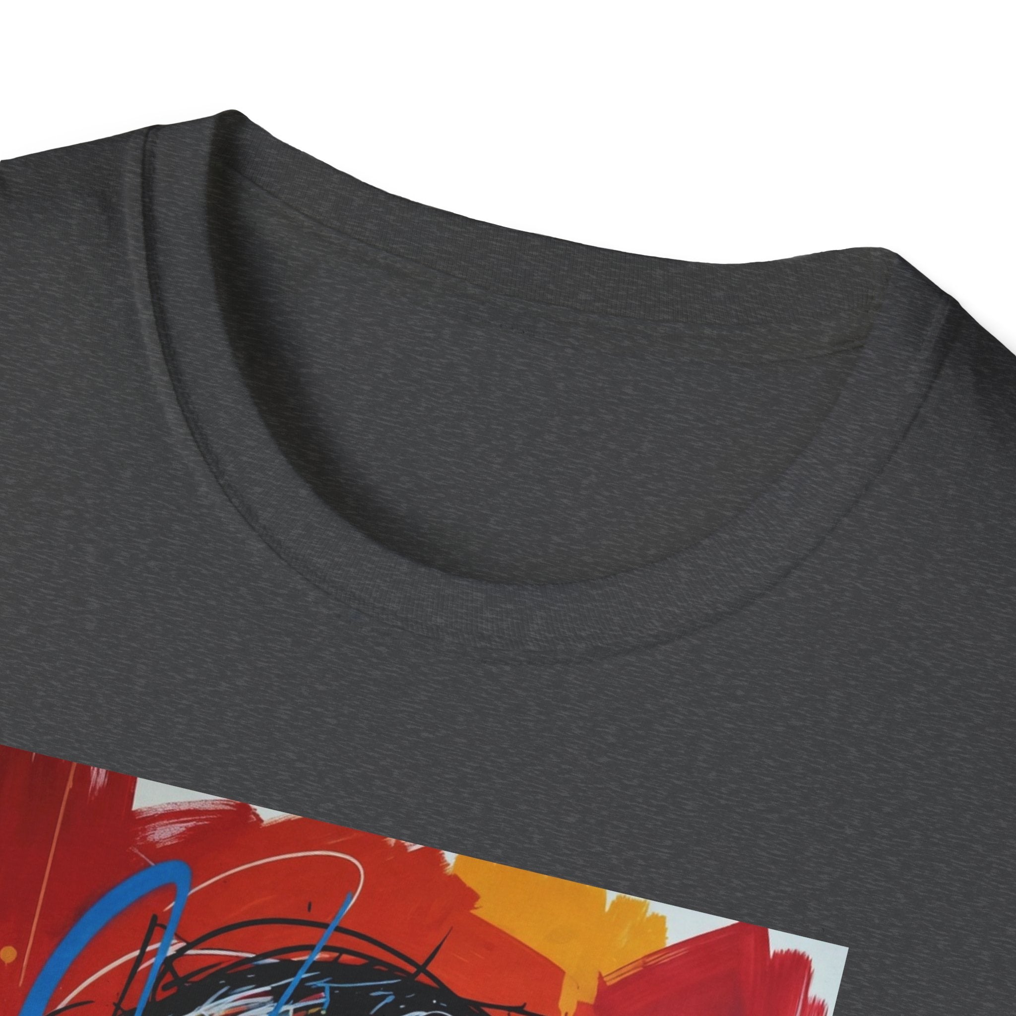 Colorful Portrait Tee — Vibrant Abstract Political Leader Art