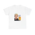 Beer Lover T‑Shirt — Cartoon Guy with Beer Glass Graphic