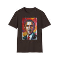 Colorful Portrait Tee — Vibrant Abstract Political Leader Art