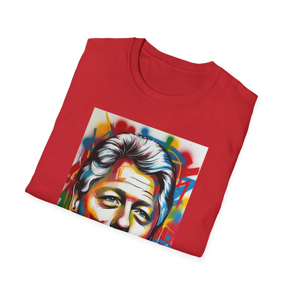 Artsy Clinton Portrait T-Shirt