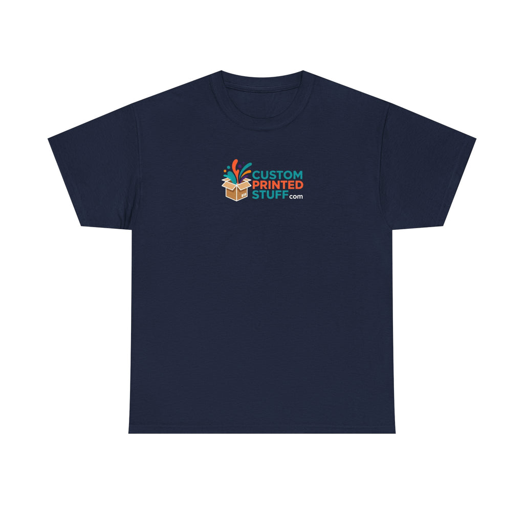 Printed Logo T-Shirt — Custom Printed Stuff Emblem