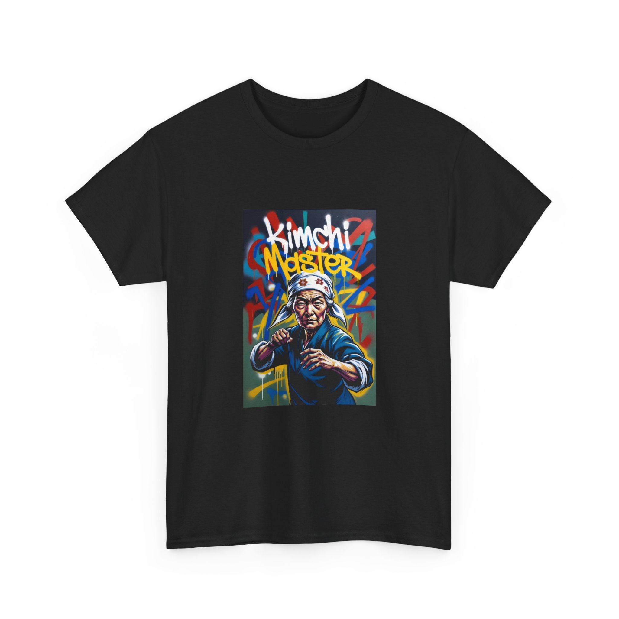 Kimchi Master shirt | Korean food chef graffiti illustration tee
