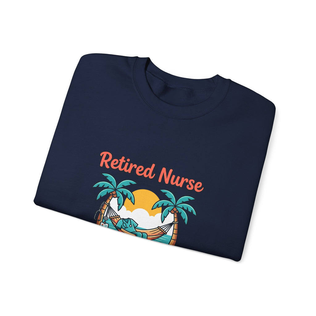Retired Nurse Off Call Forever Sweatshirt | Retirement, Personalized Year