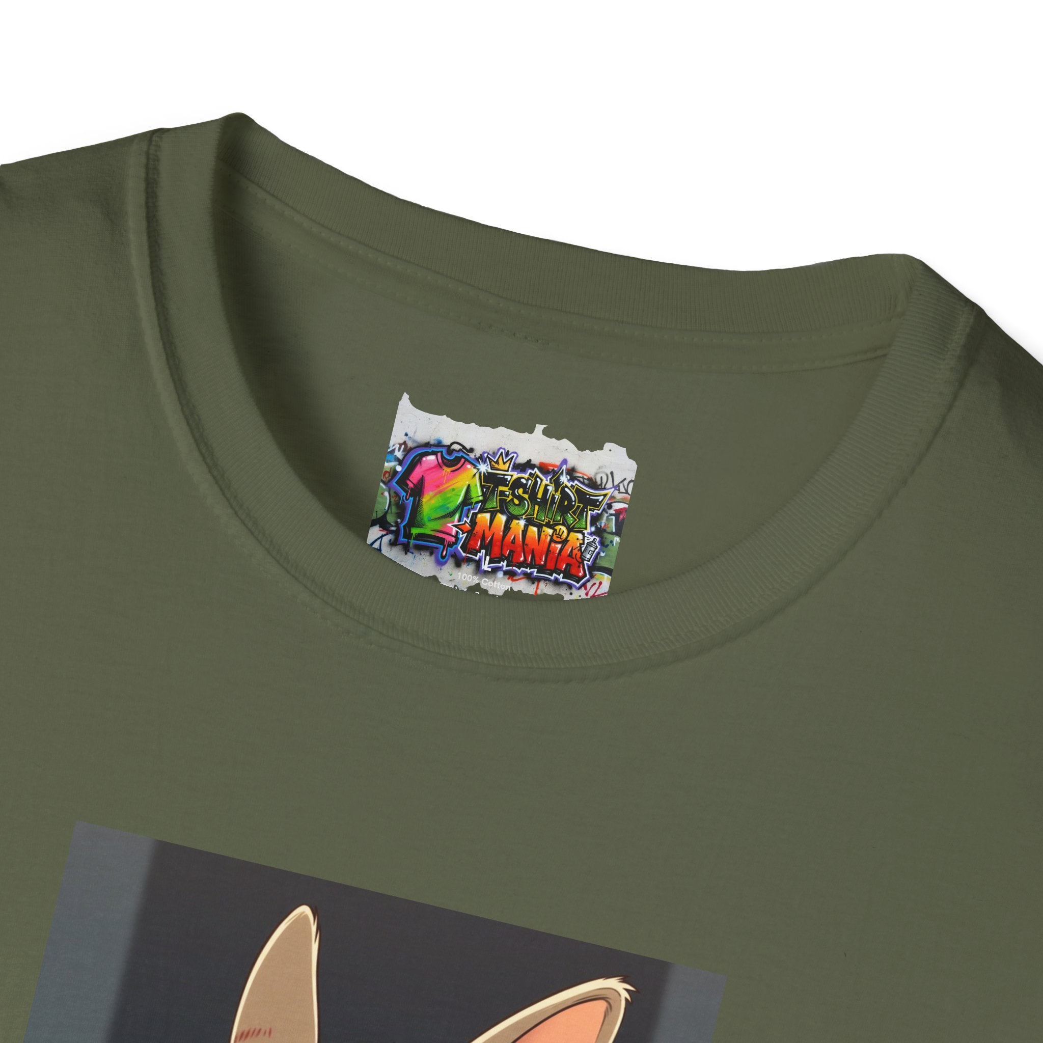 Boxing Bunny T-Shirt — Cute Fight-Scar Rabbit Graphic Tee