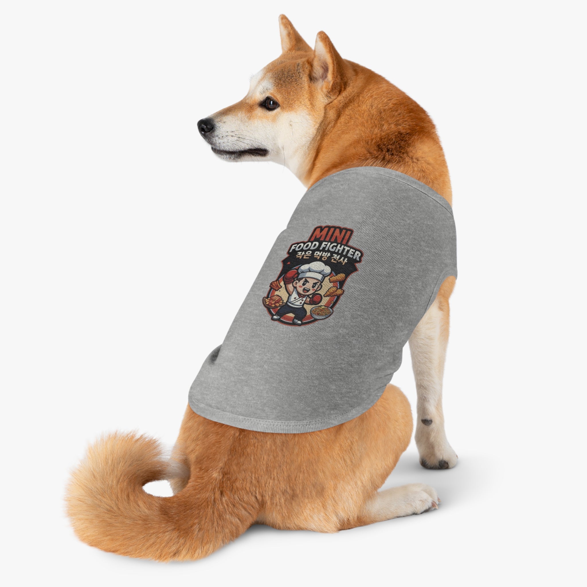 Pet Tank — "Mini Food Fighter" Chef Graphic Dog Tank Top