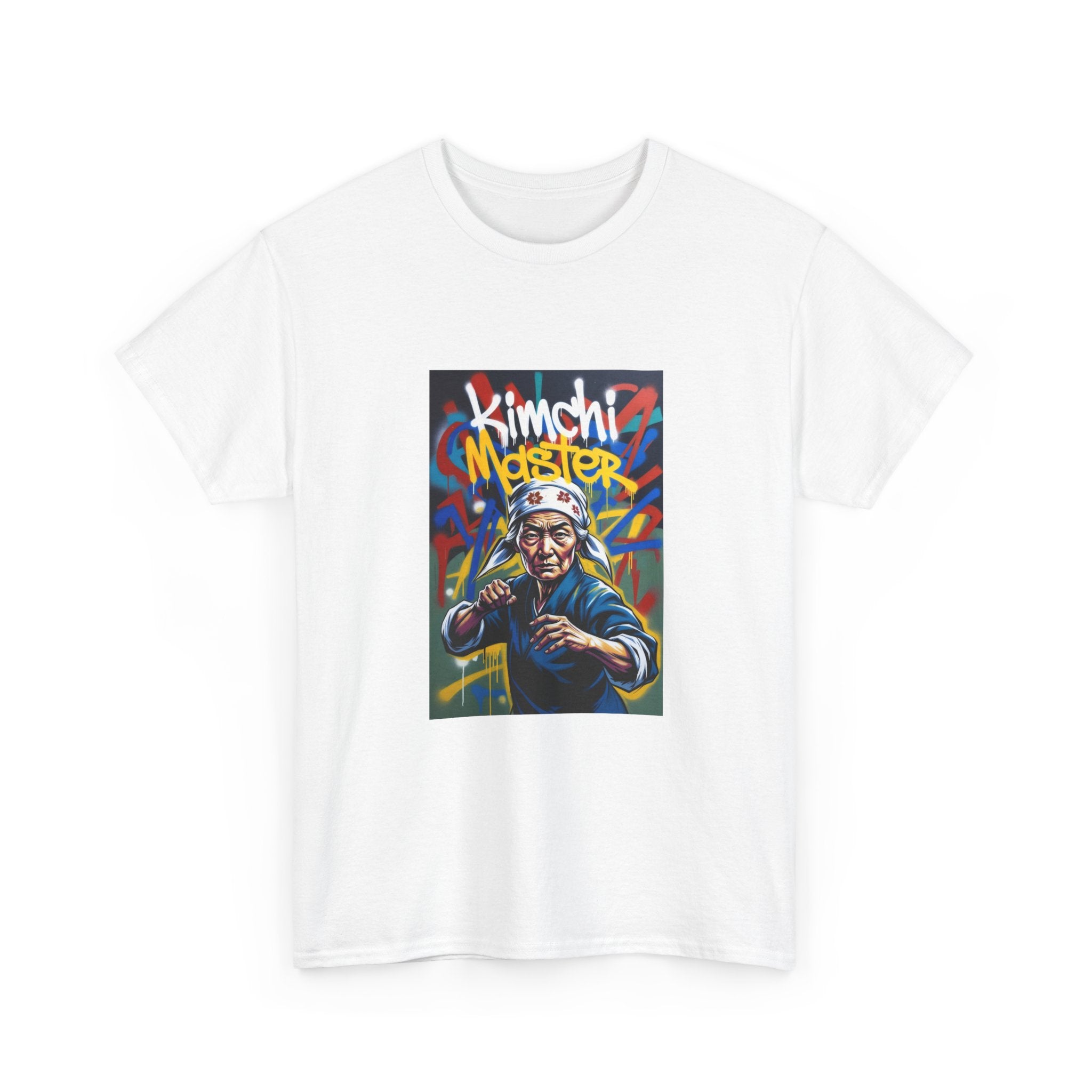 Kimchi Master shirt | Korean food chef graffiti illustration tee