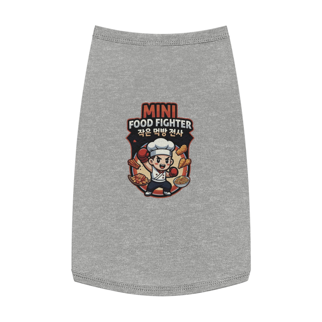 Pet Tank — "Mini Food Fighter" Chef Graphic Dog Tank Top