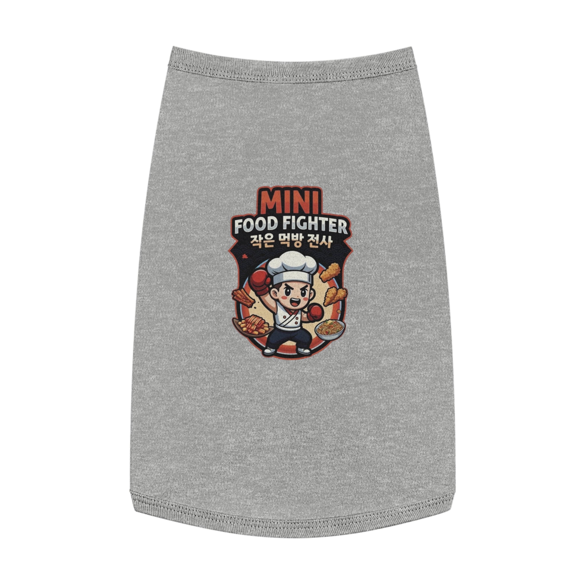 Pet Tank — "Mini Food Fighter" Chef Graphic Dog Tank Top