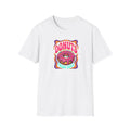 Donuts Fresh Daily T-Shirt — Retro Pink Frosted Donut Graphic Tee