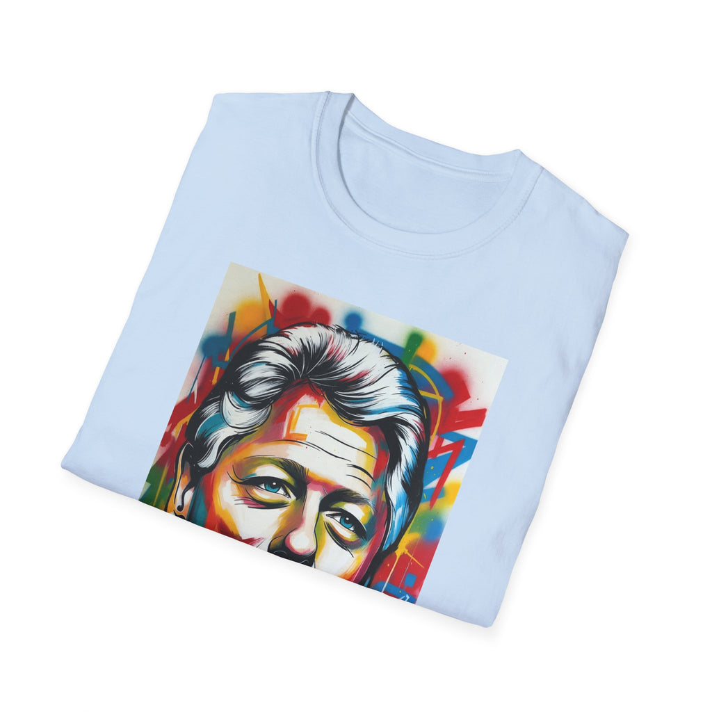 Artsy Clinton Portrait T-Shirt