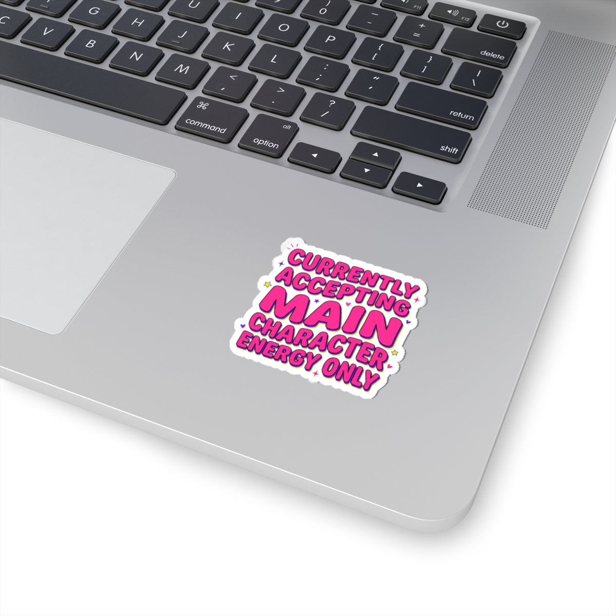 Main Character Energy Sticker | Gen Z Sassy, Coquette Typography