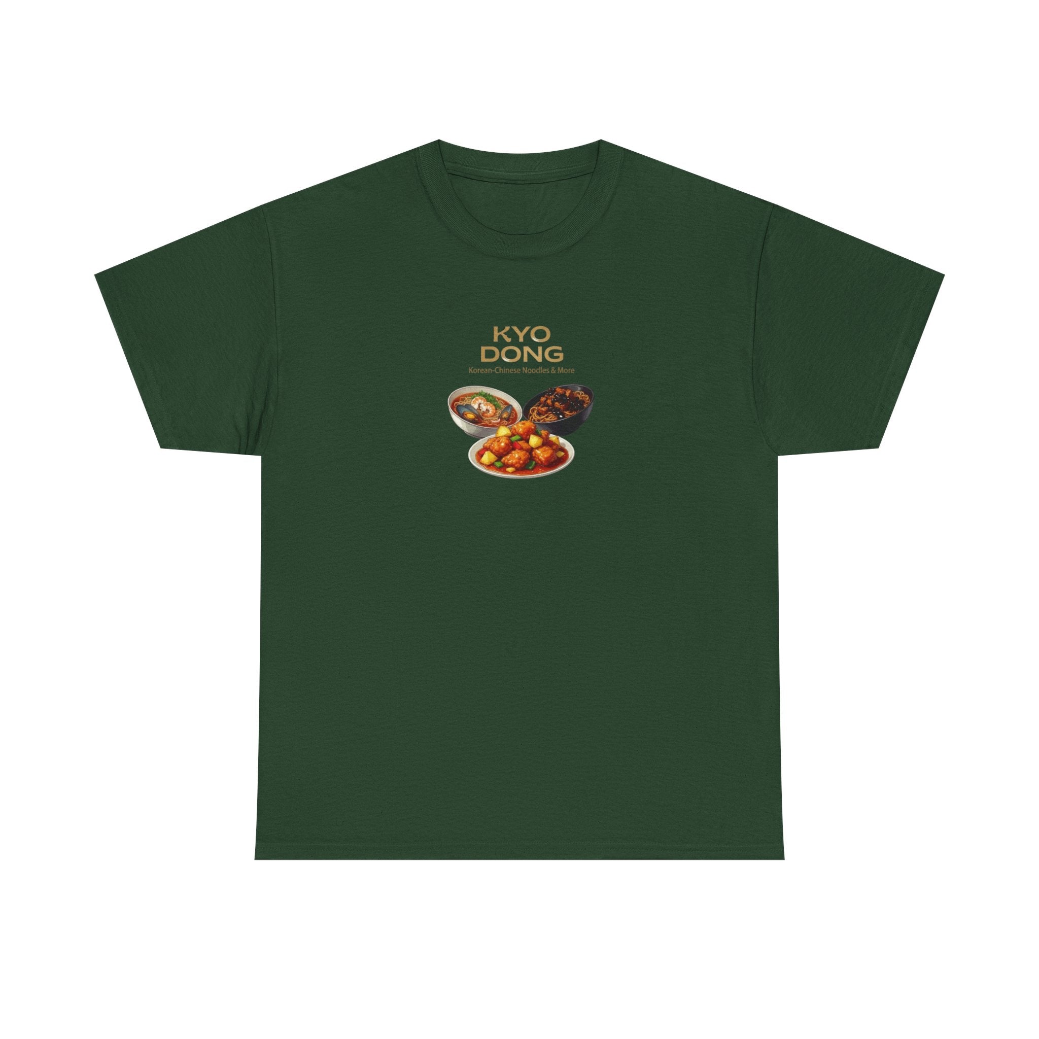 Kyo Dong Korean Food Graphic Tee — Bibimbap & Side Dishes T-Shirt