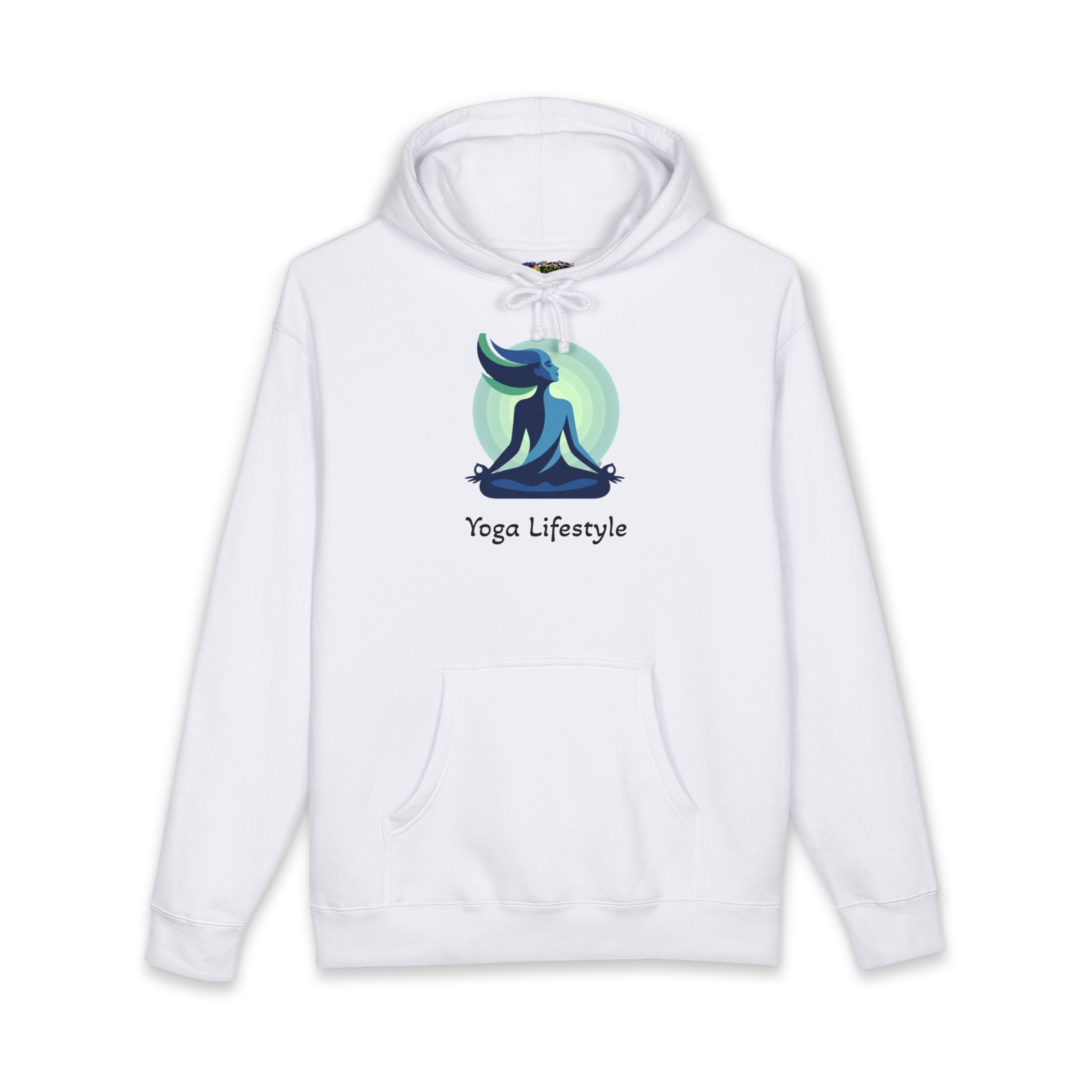 Yoga Lifestyle Hoodie — Meditative Yoga Pullover for Mindfulness & Wellness