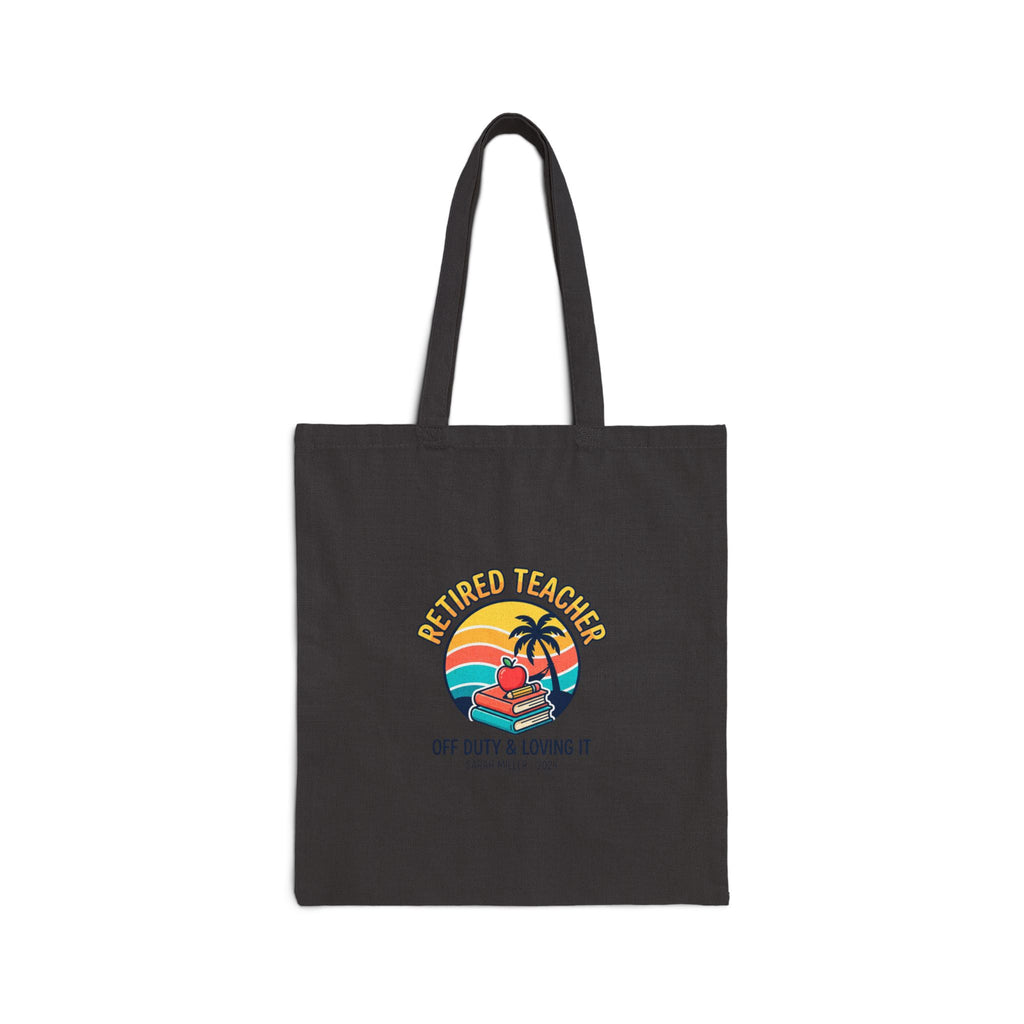 Retired Teacher Beach Life Tote | Retirement, Travel