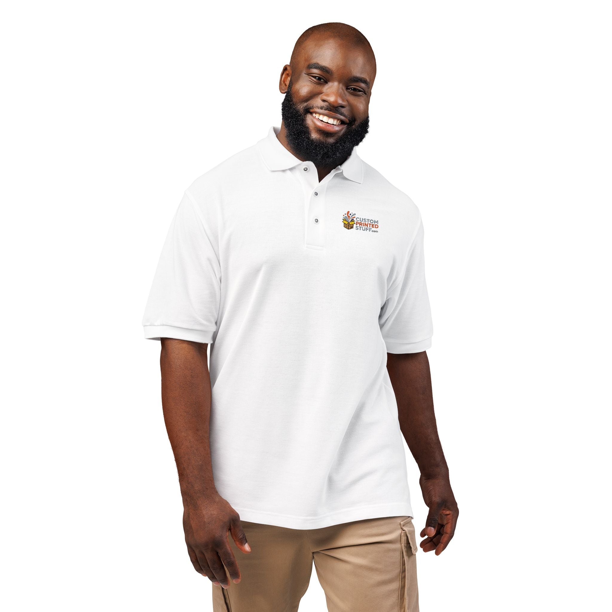 Embroidered Sunflower 'Kindness Matters' Polo