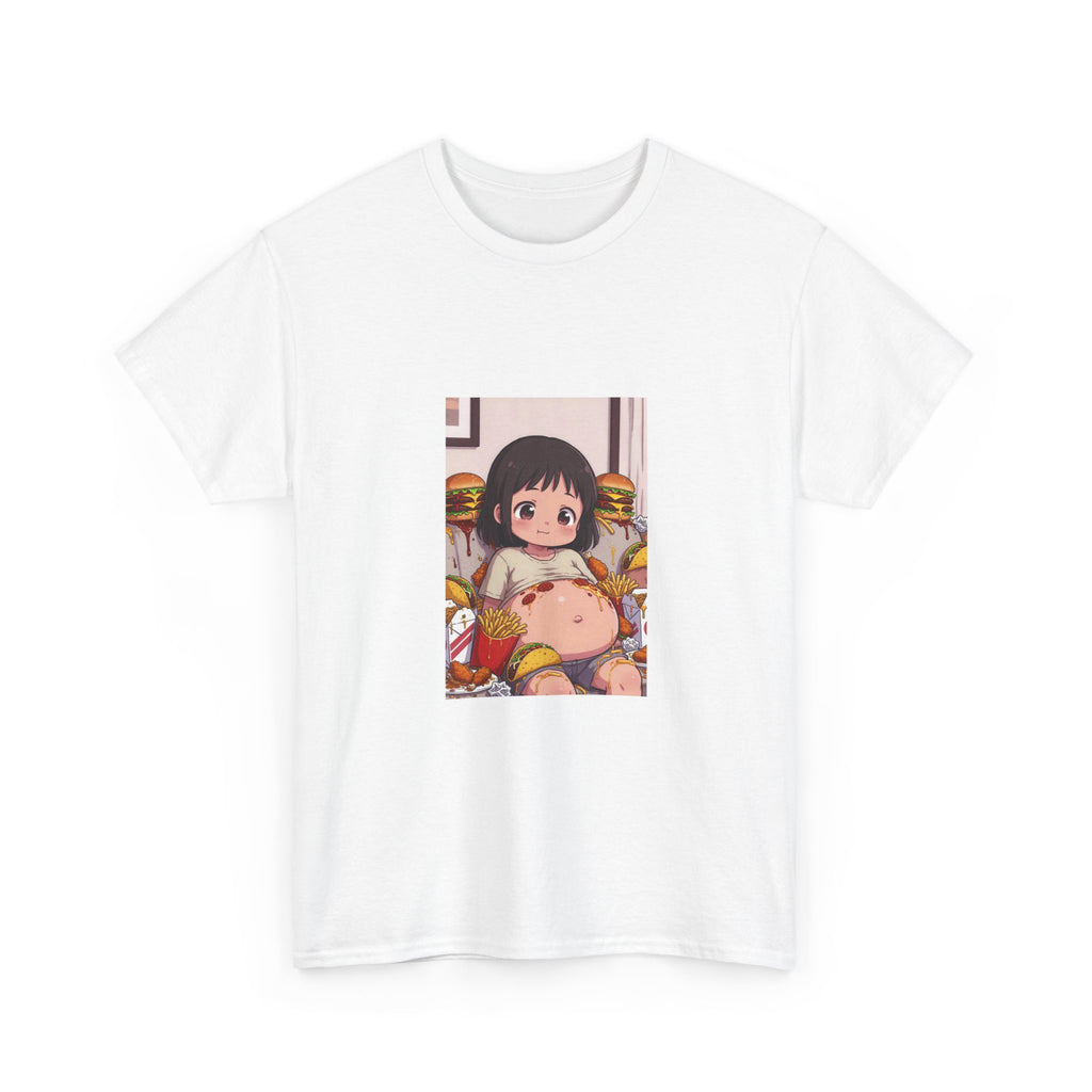 Anime Girl Graphic Tee — Cute Kawaii Character Shirt