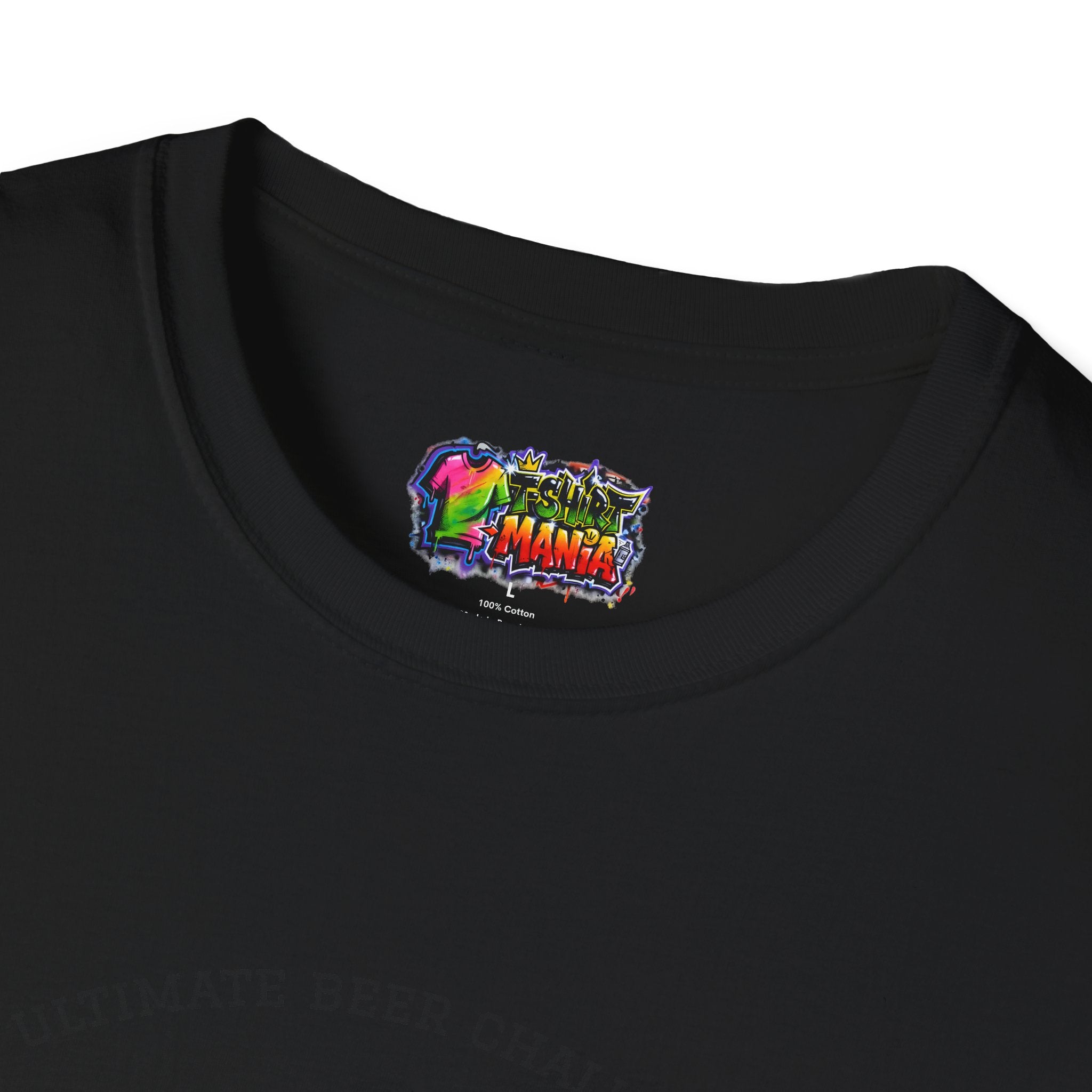 Beer Can Graphic T-Shirt — Retro Craft Ale Design