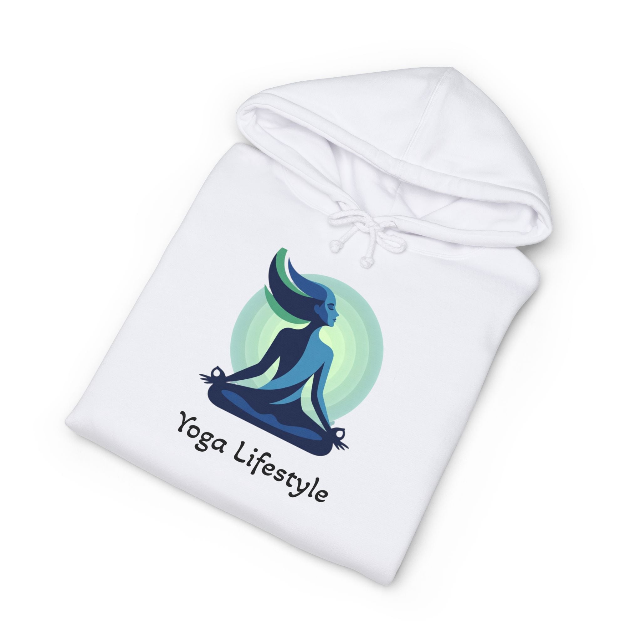 Yoga Lifestyle Hoodie — Meditative Yoga Pullover for Mindfulness & Wellness