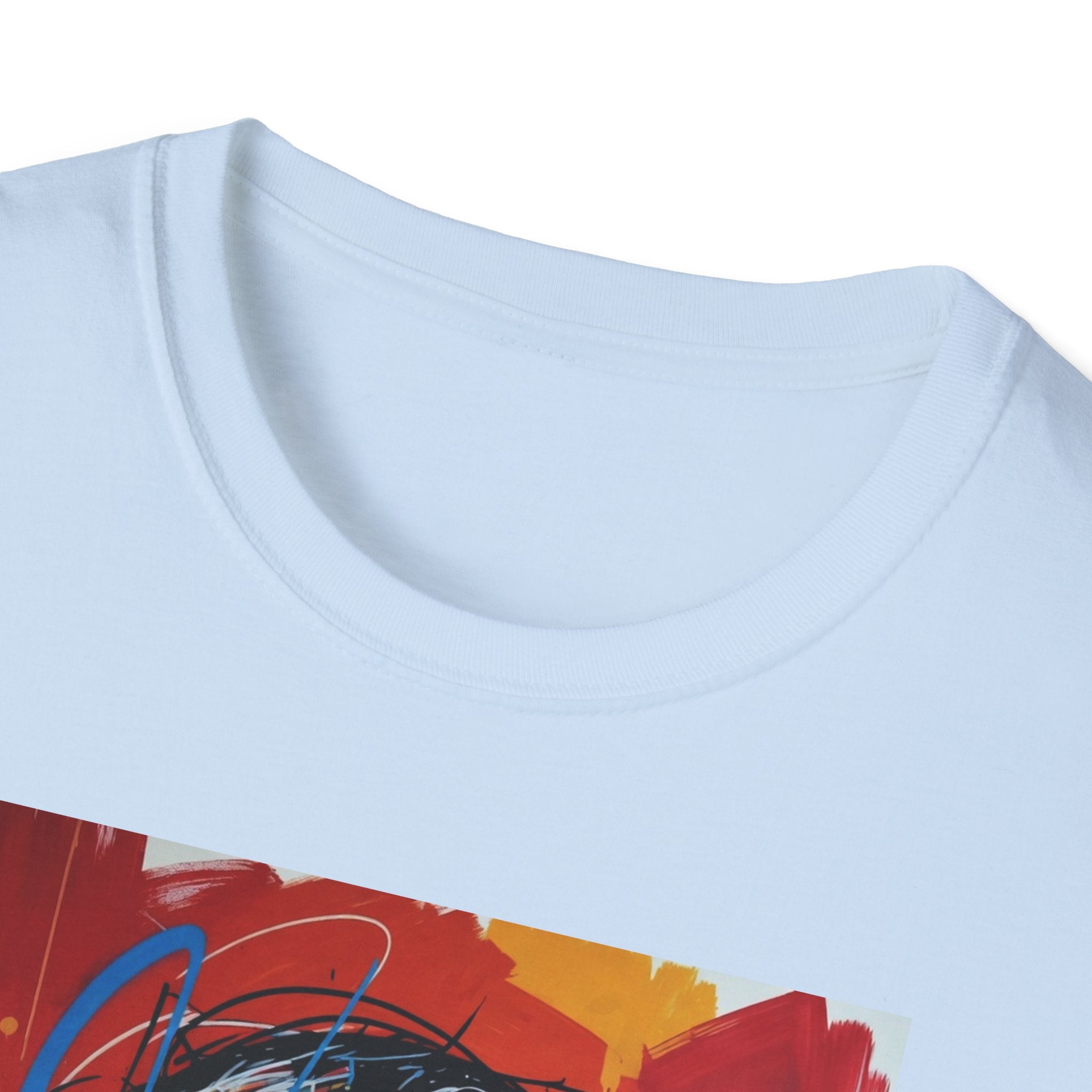 Colorful Portrait Tee — Vibrant Abstract Political Leader Art