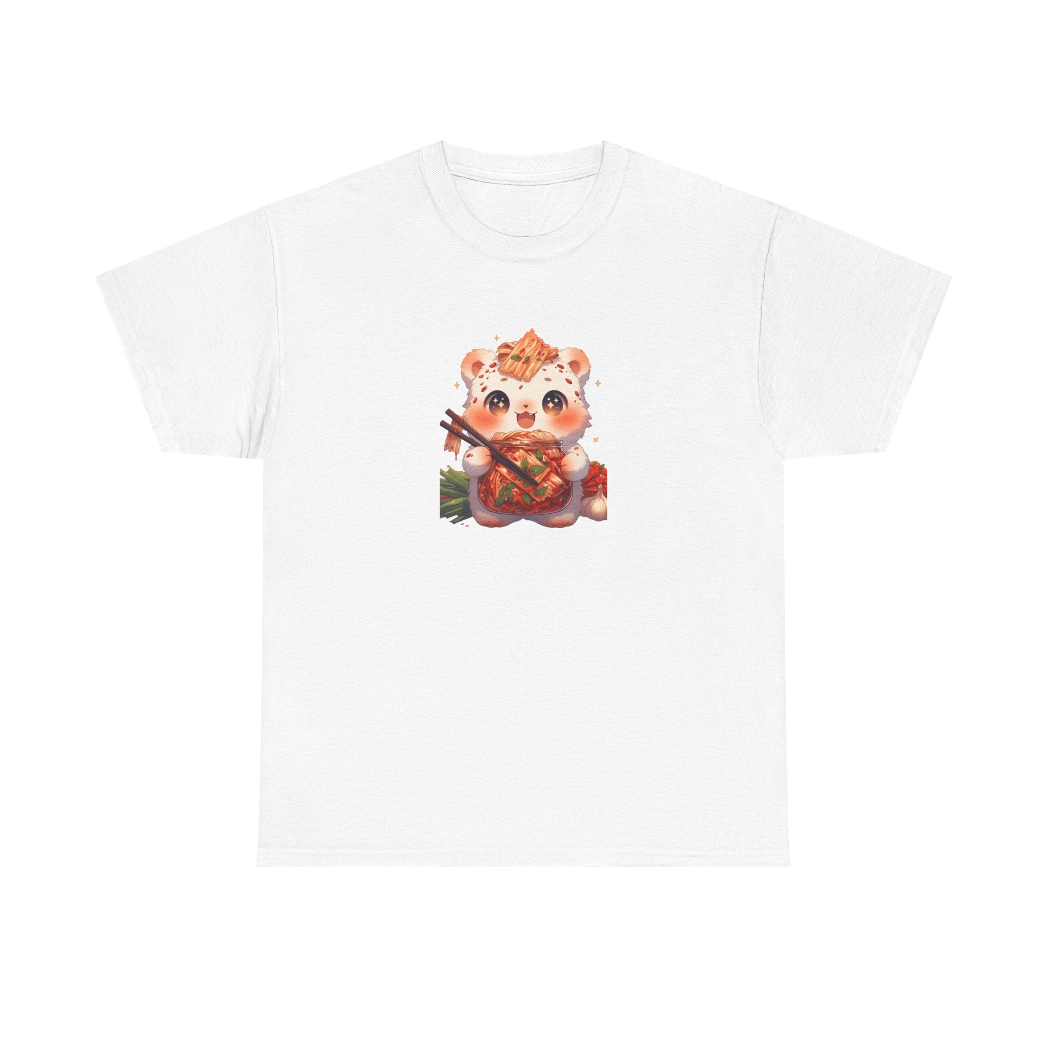 T-Shirt — Cute Tiger Cub Ramen Illustration Tee