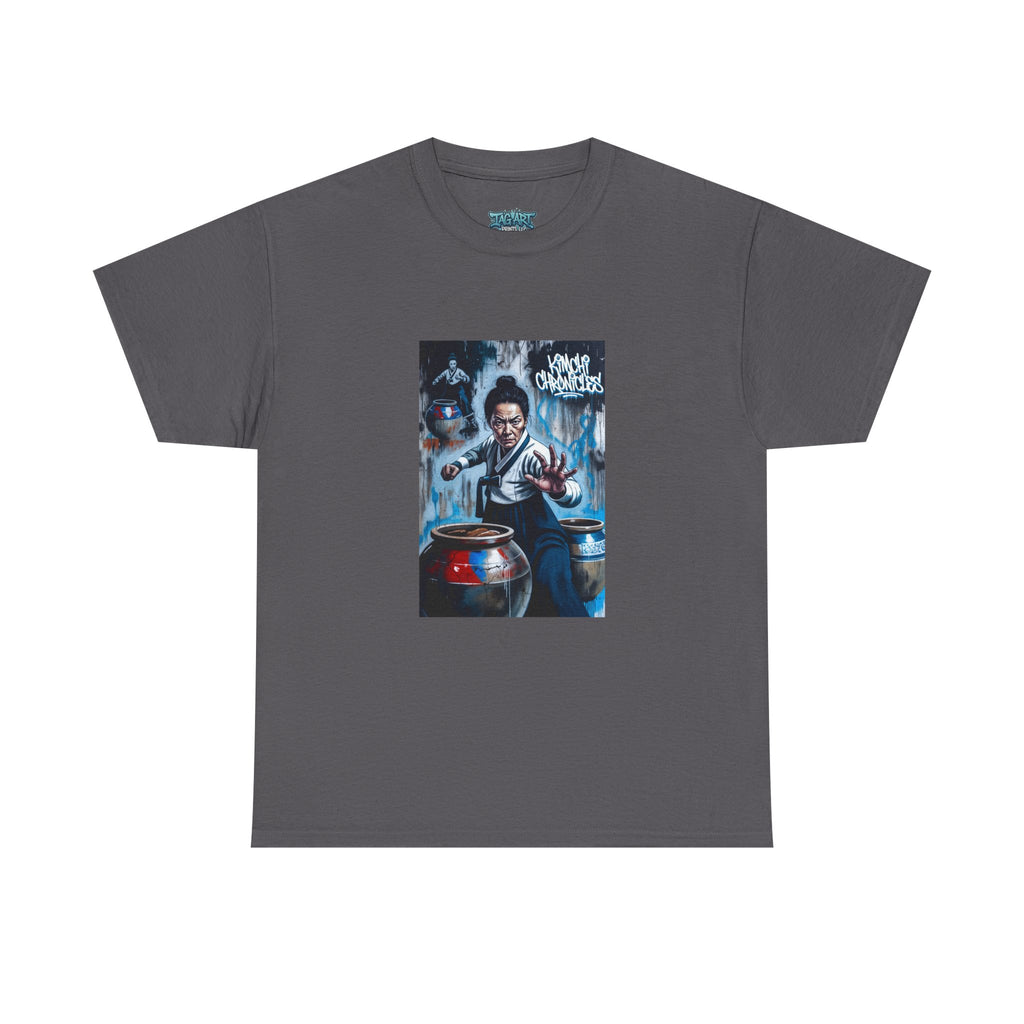 Kimchi Chronicle T-Shirt | Martial Arts Music Illustration