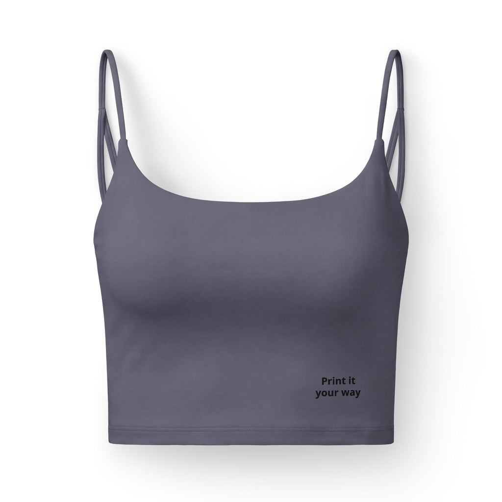 Women's Luxe Bra personalization text