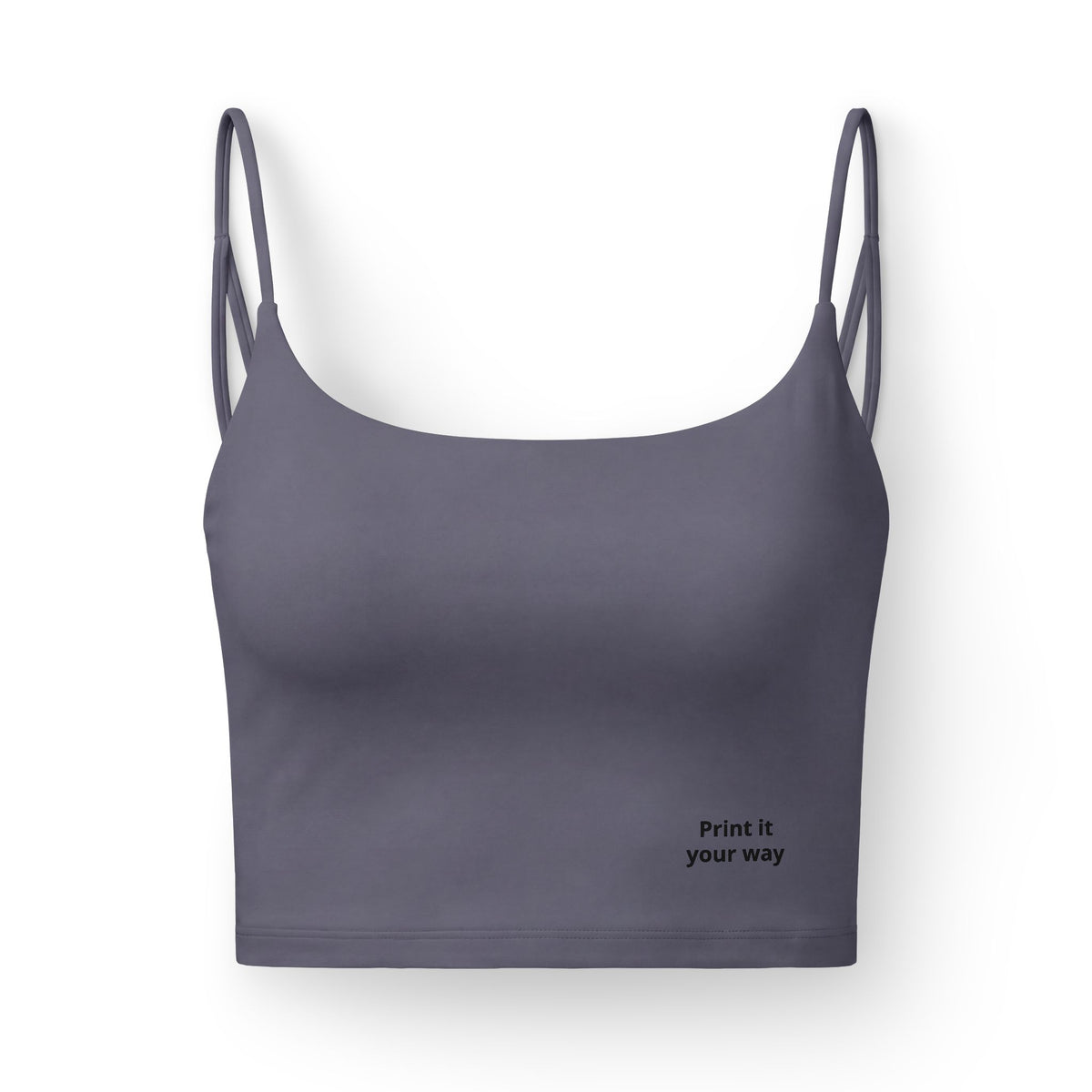 Women's Luxe Bra personalization text