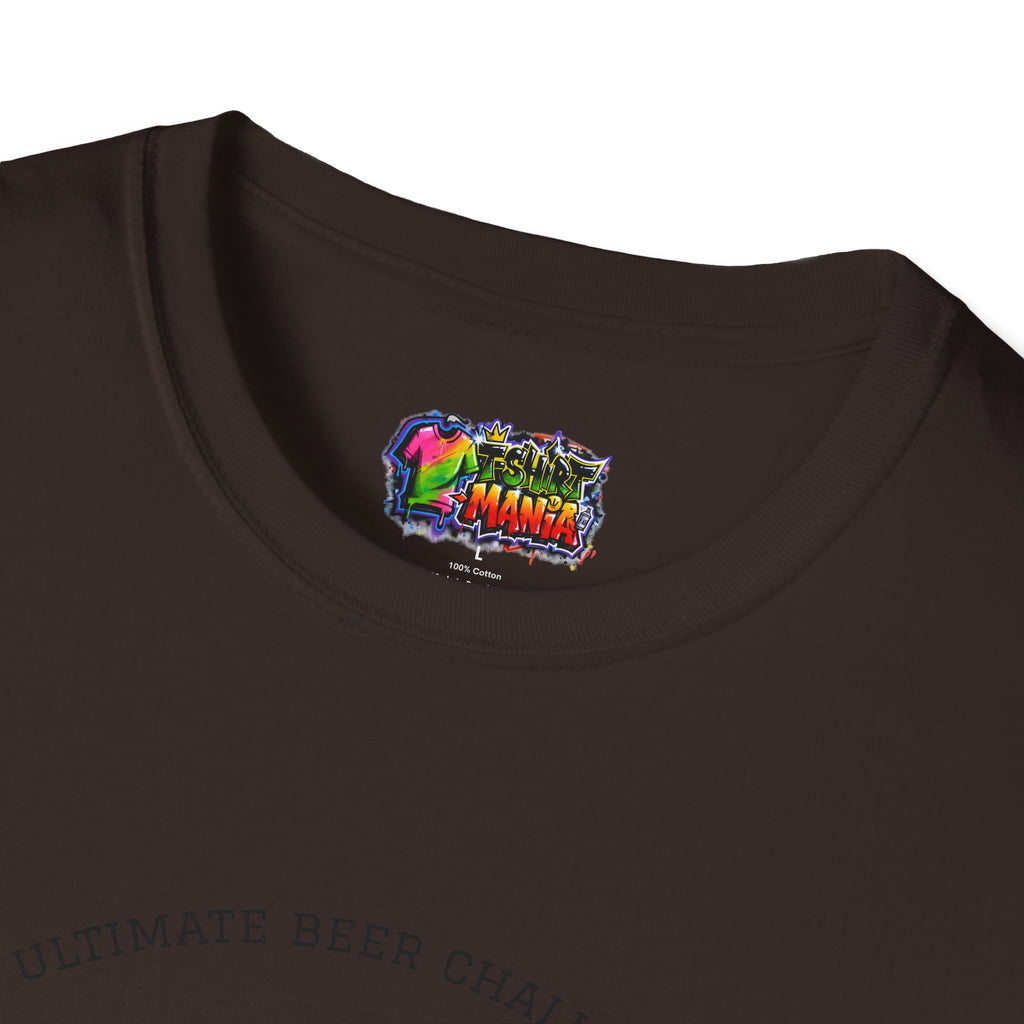 Beer Can Graphic T-Shirt — Retro Craft Ale Design