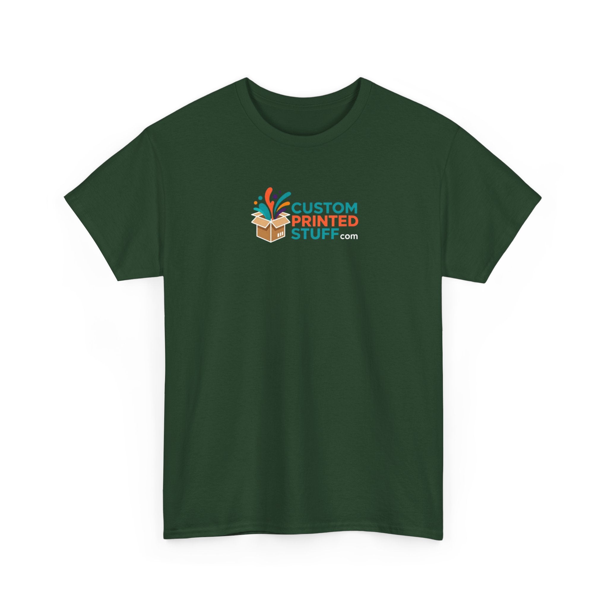 Printed Logo T-Shirt — Custom Printed Stuff Emblem