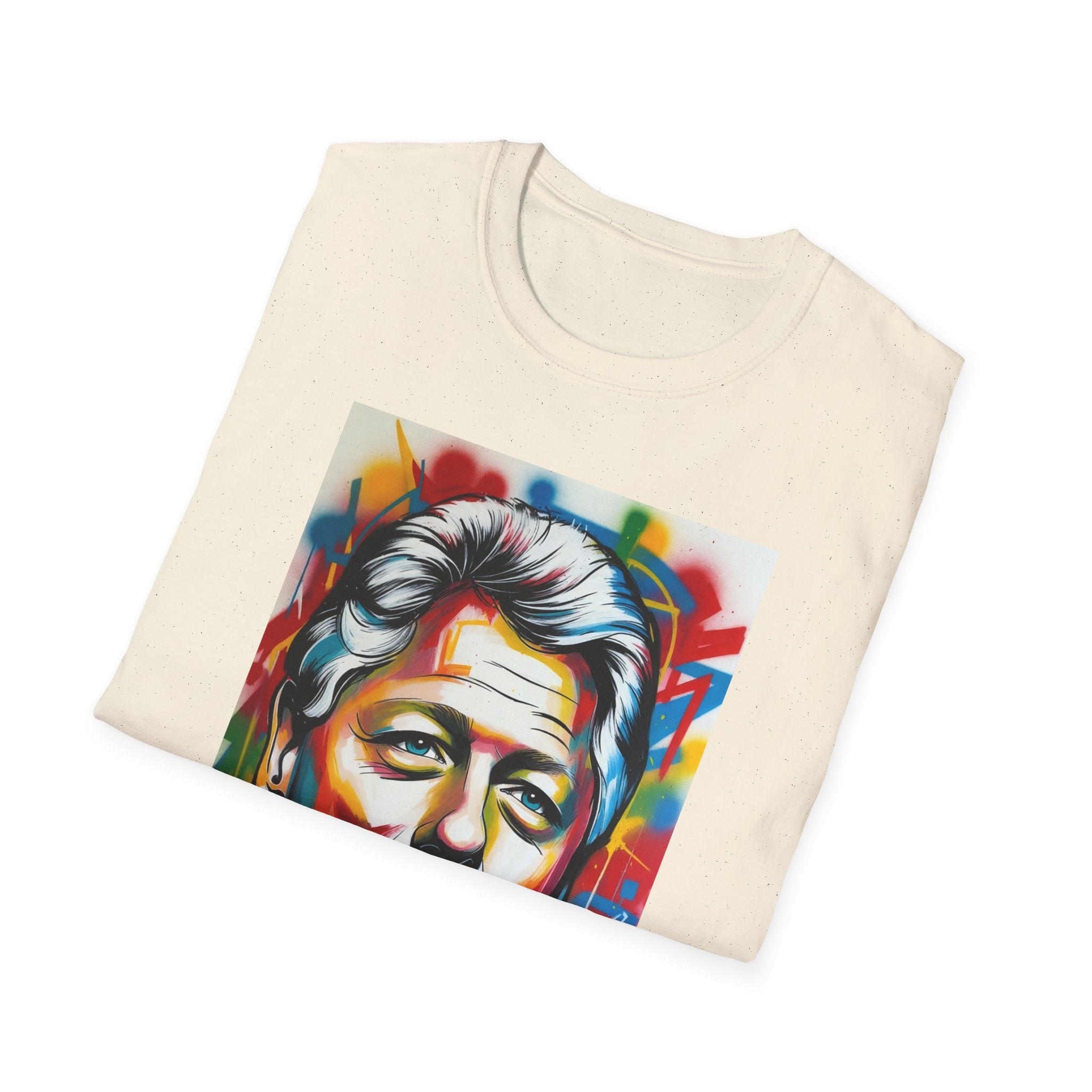 Artsy Clinton Portrait T-Shirt