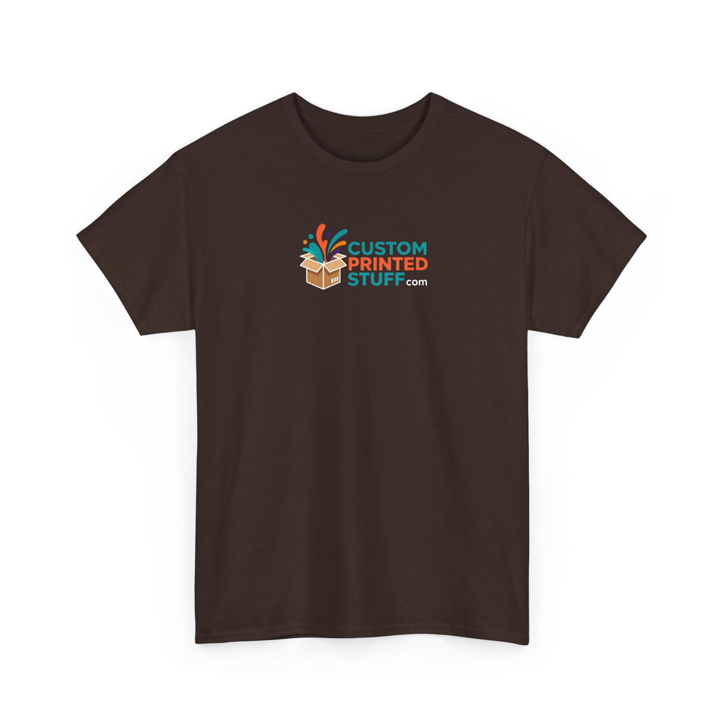 Printed Logo T-Shirt — Custom Printed Stuff Emblem